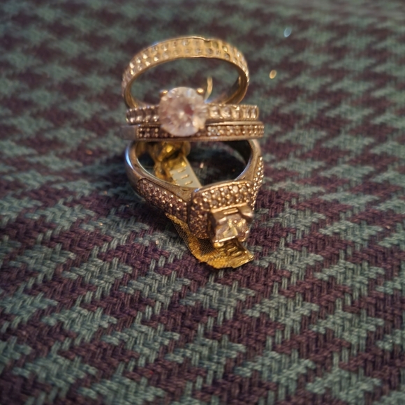 WalMart Jewelry Silver Rings 4 Set Size 78 Poshmark
